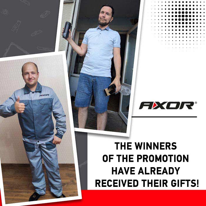 The winners of the promotion have already received their gifts!