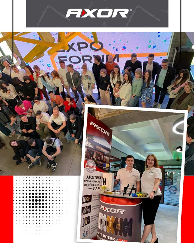 AXOR на EXPO-FORUM: Urban-Arch-Bud-Design у Дніпрі