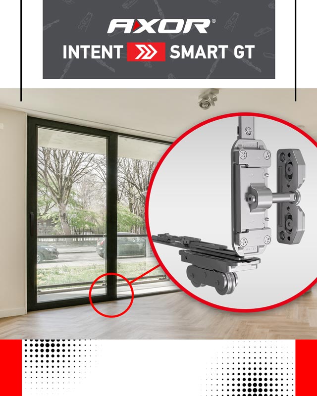 Розсувні системи нового покоління: AXOR Intent Smart GT — українська фурнітура, що дивує простотою