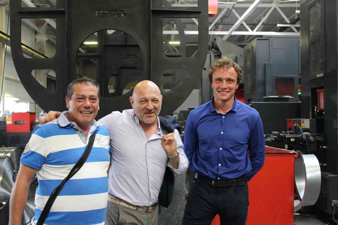 Представники віконних компаній з Італії відвідали завод AXOR